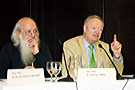 In Diskussion - Univ.Prof Dr. Adreas Khol und Prof Dr. Rudolf Bretschneider