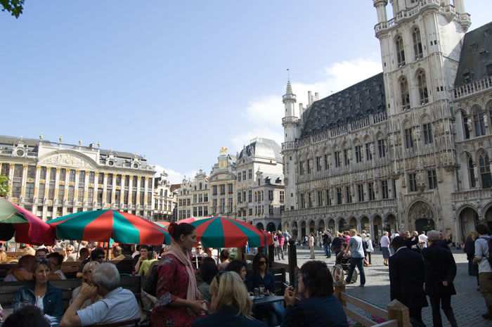 07 GOED-Bildungsreise Bruessel - Stadtrundgang - Impressionen Grand Place - DSC_9206