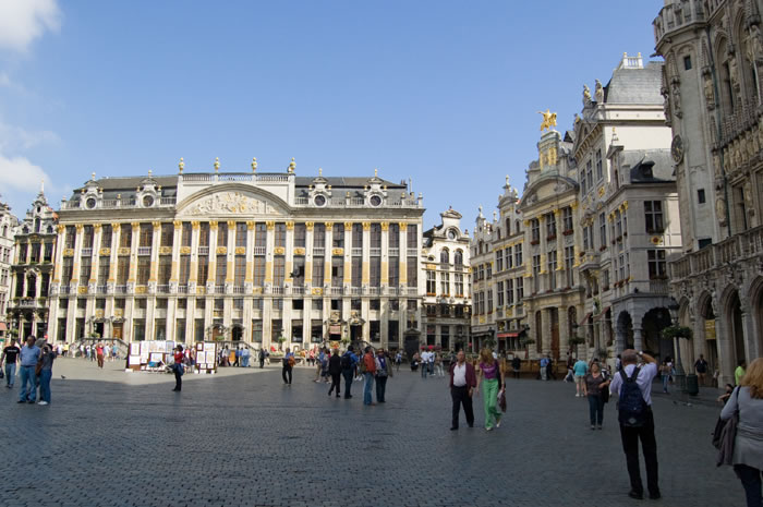 07 GOED-Bildungsreise Bruessel - Stadtrundgang - Impressionen Grand Place - DSC_9209