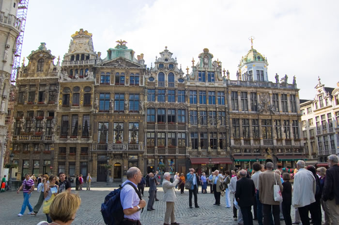 07 GOED-Bildungsreise Bruessel - Stadtrundgang - Impressionen Grand Place - DSC_9213